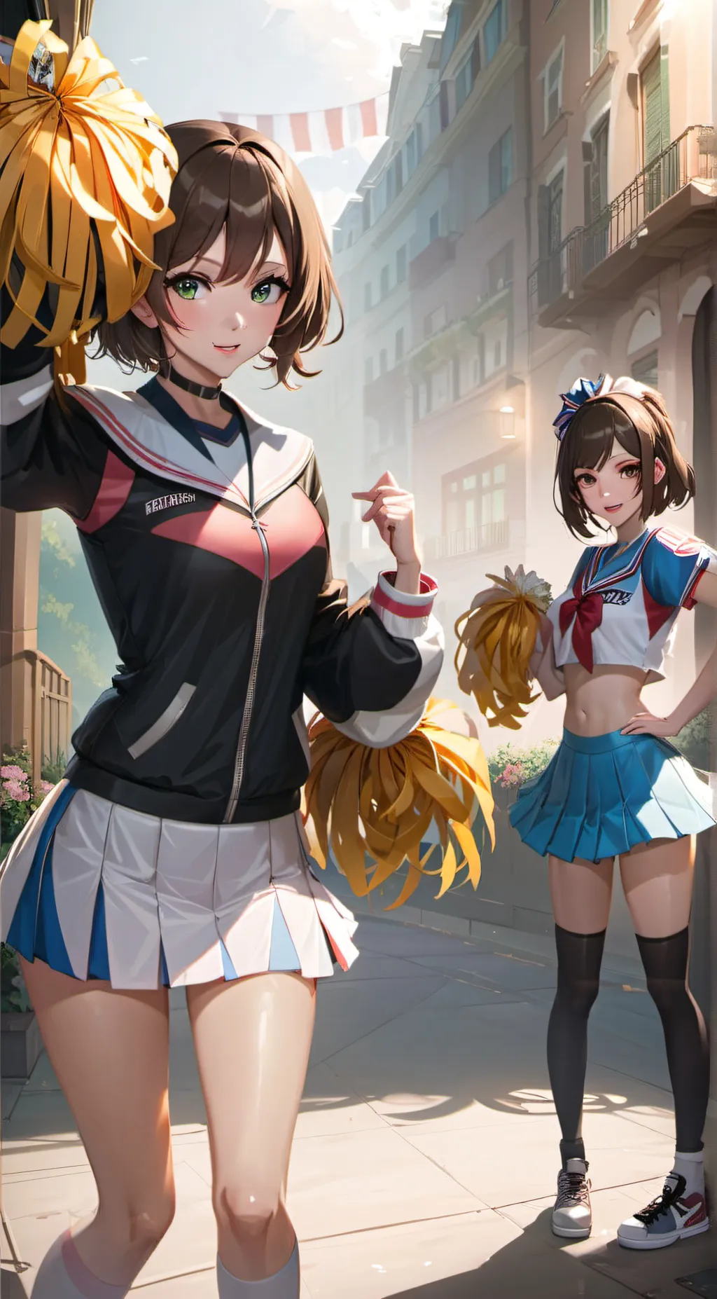 ai character: Mila and mikla background