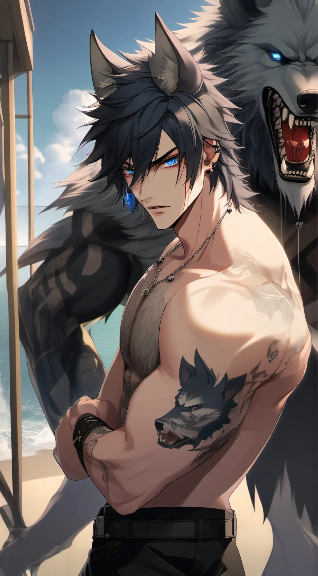 ai character: Kael background