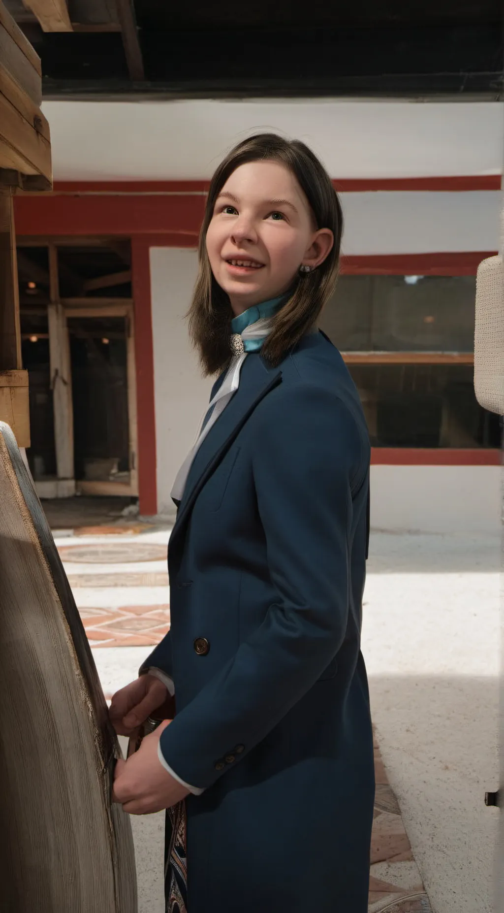 ai character: Addison  background