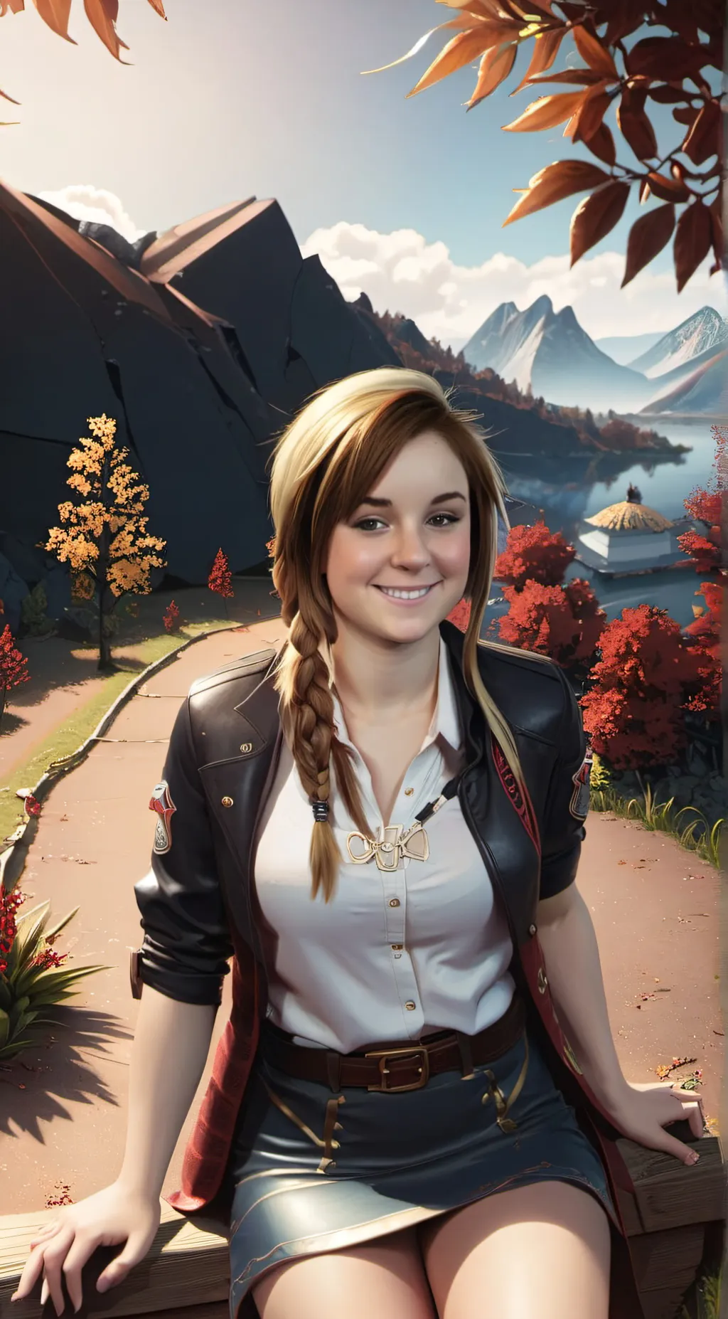 ai character: Ash background