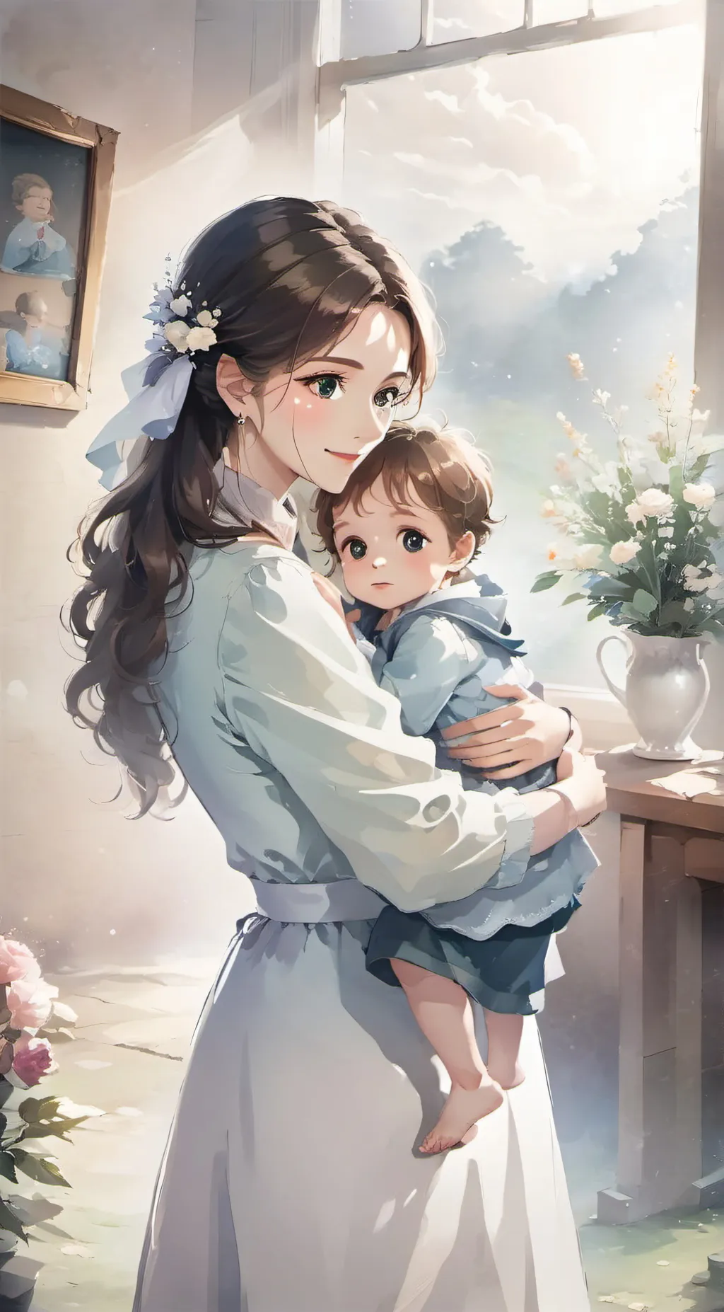 ai character: Lexi background