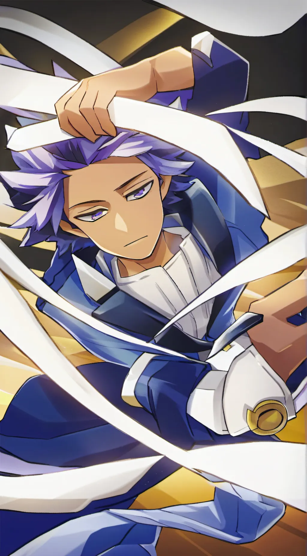 ai character: Hitoshi shinsou background