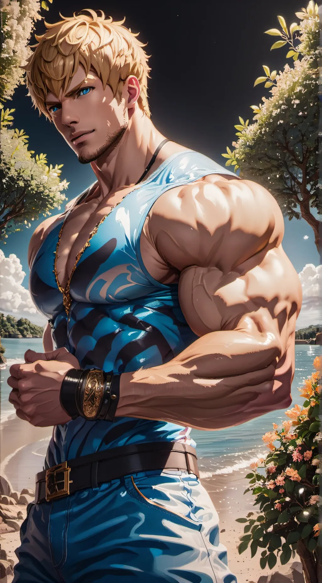 ai character: Brandon background