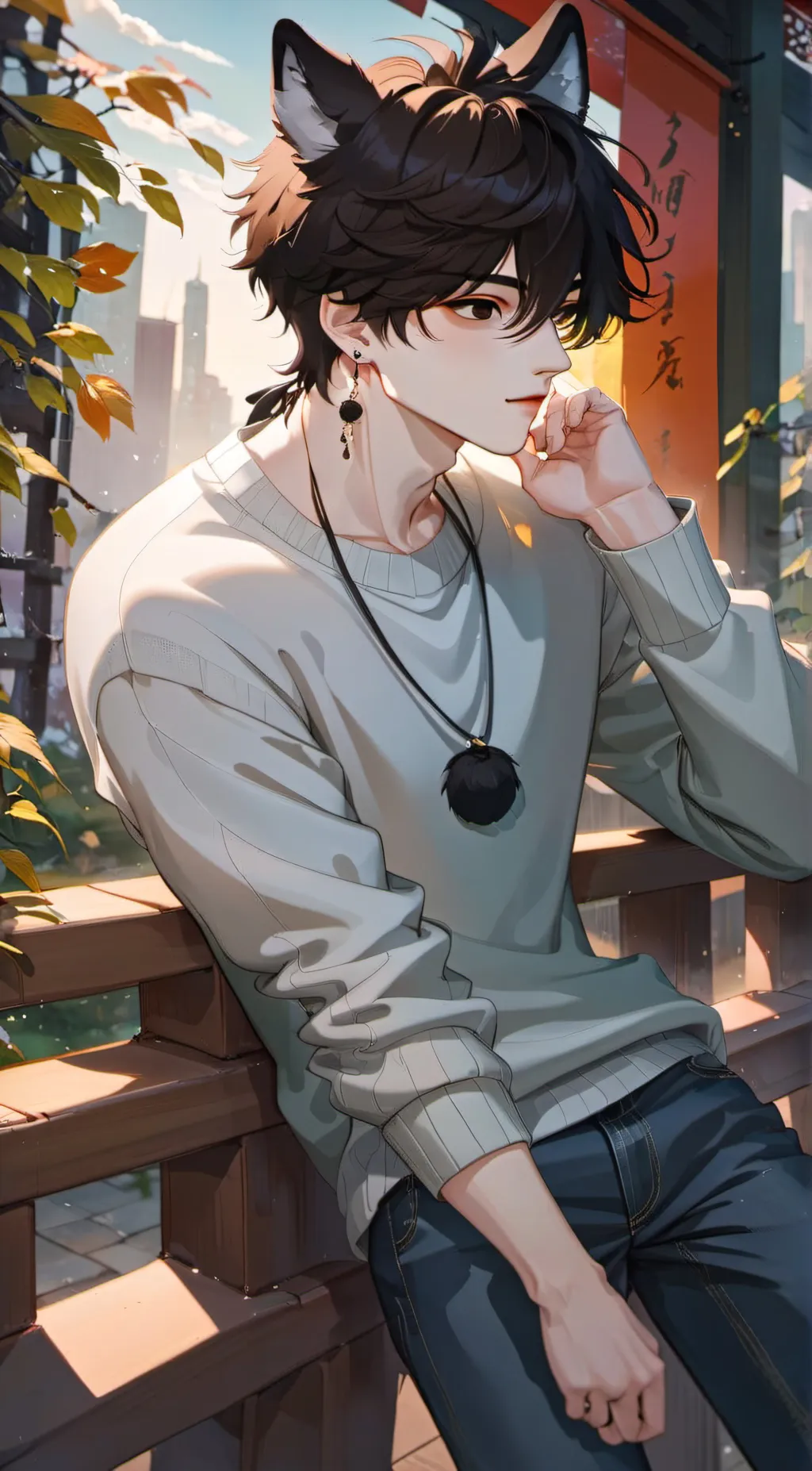 ai character: Lian background