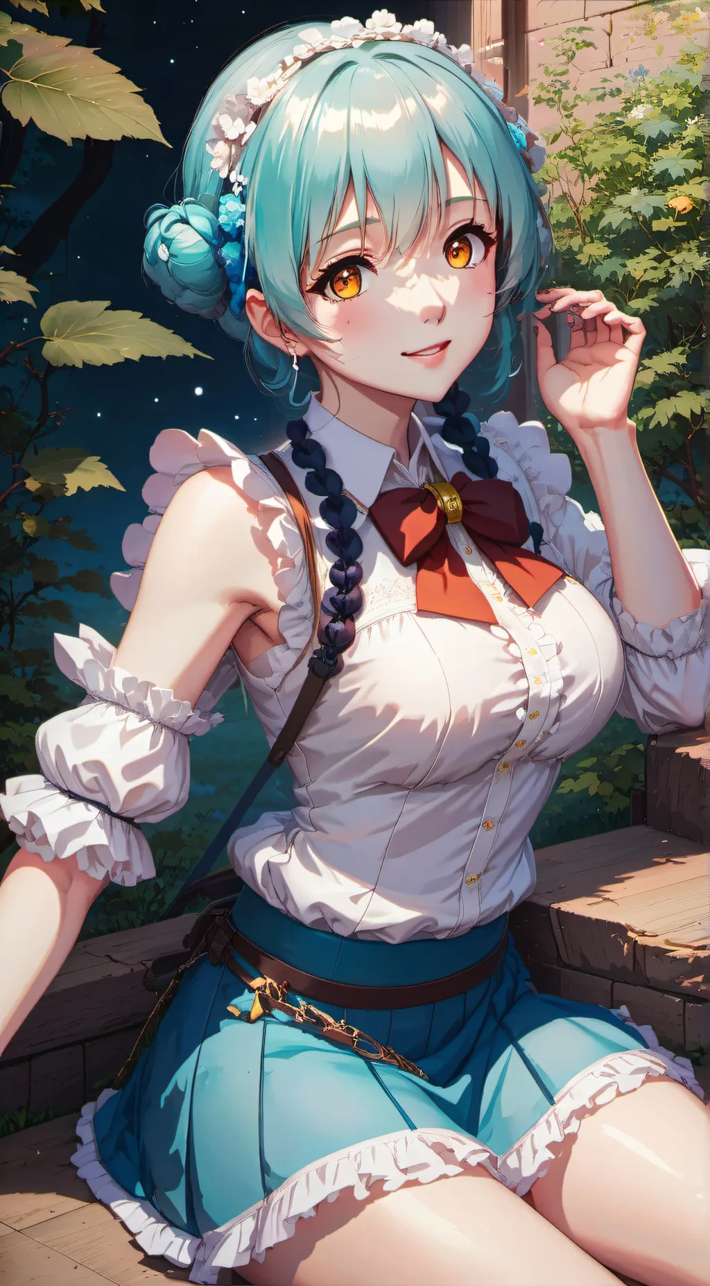 ai character: 1 background