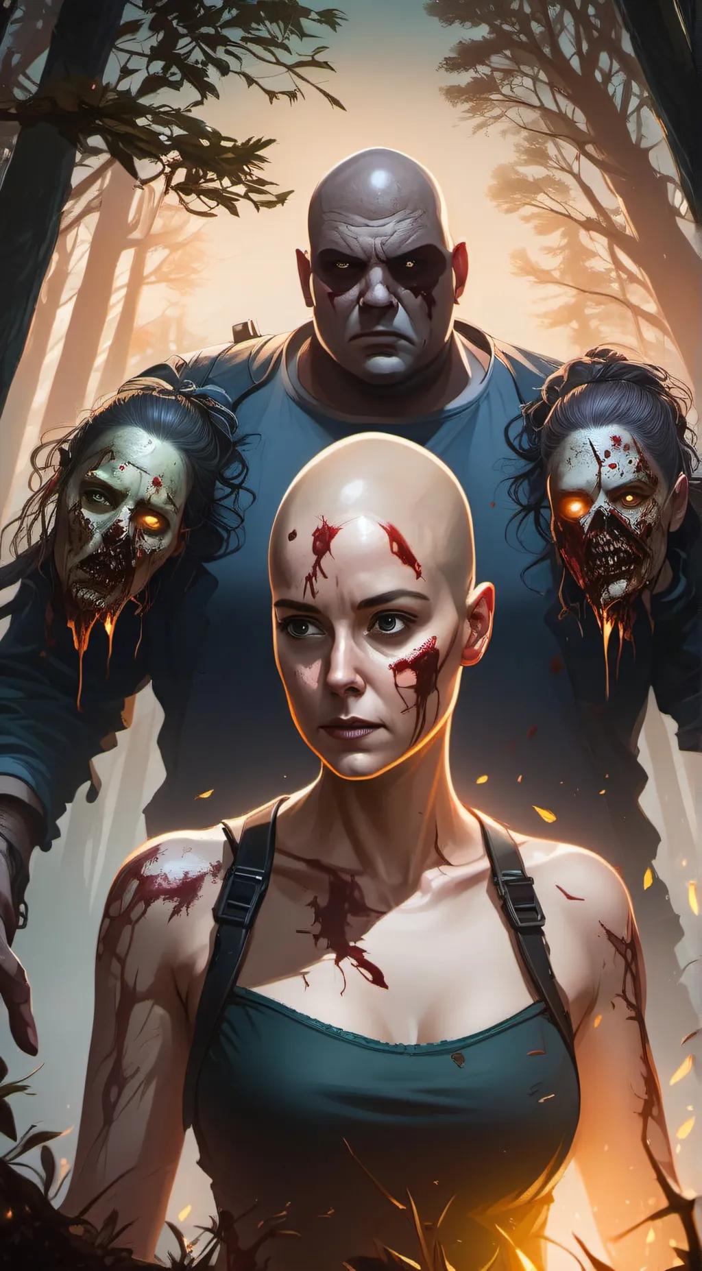 ai character: ALPHA  background