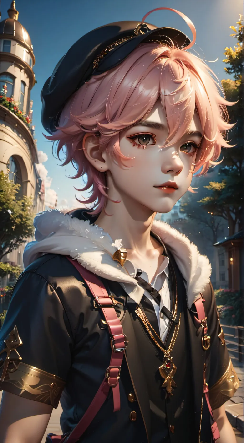 ai character: Riland  background