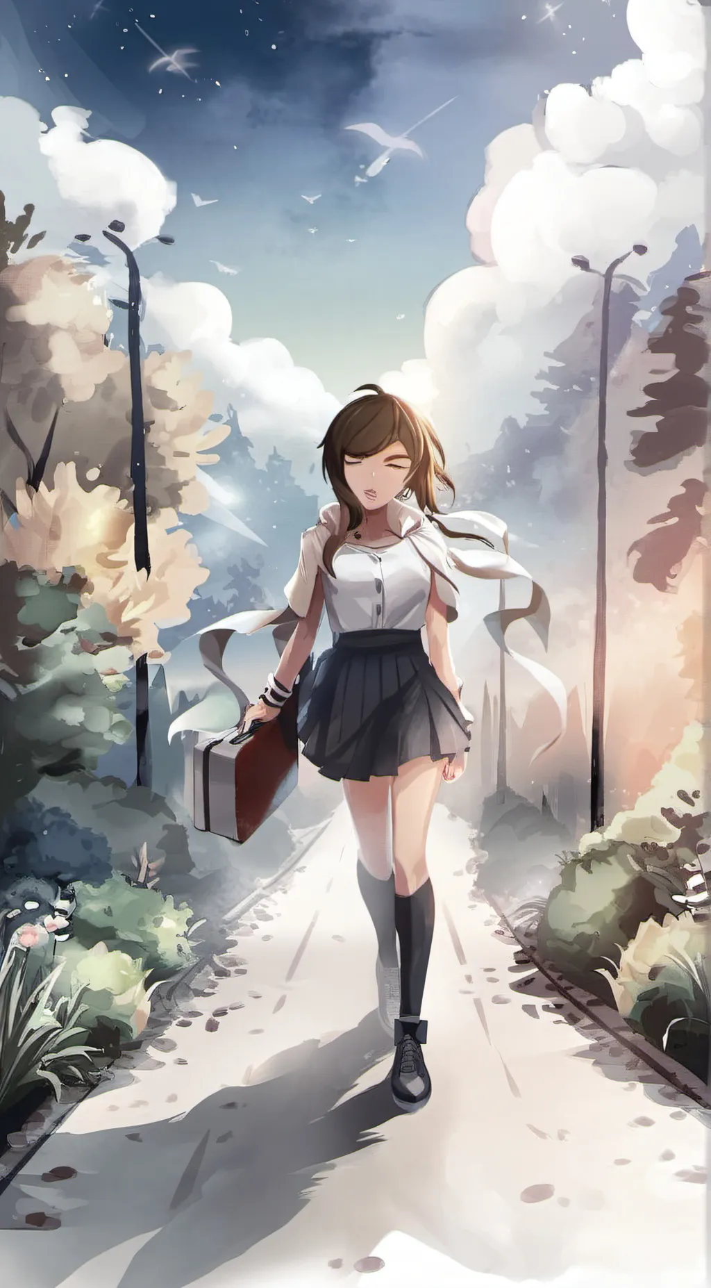 ai character: girlfriend (hemil) background