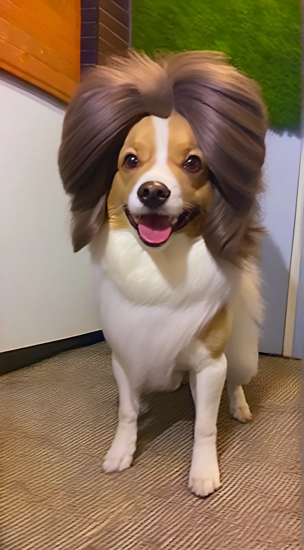 ai character:  butty the karen background