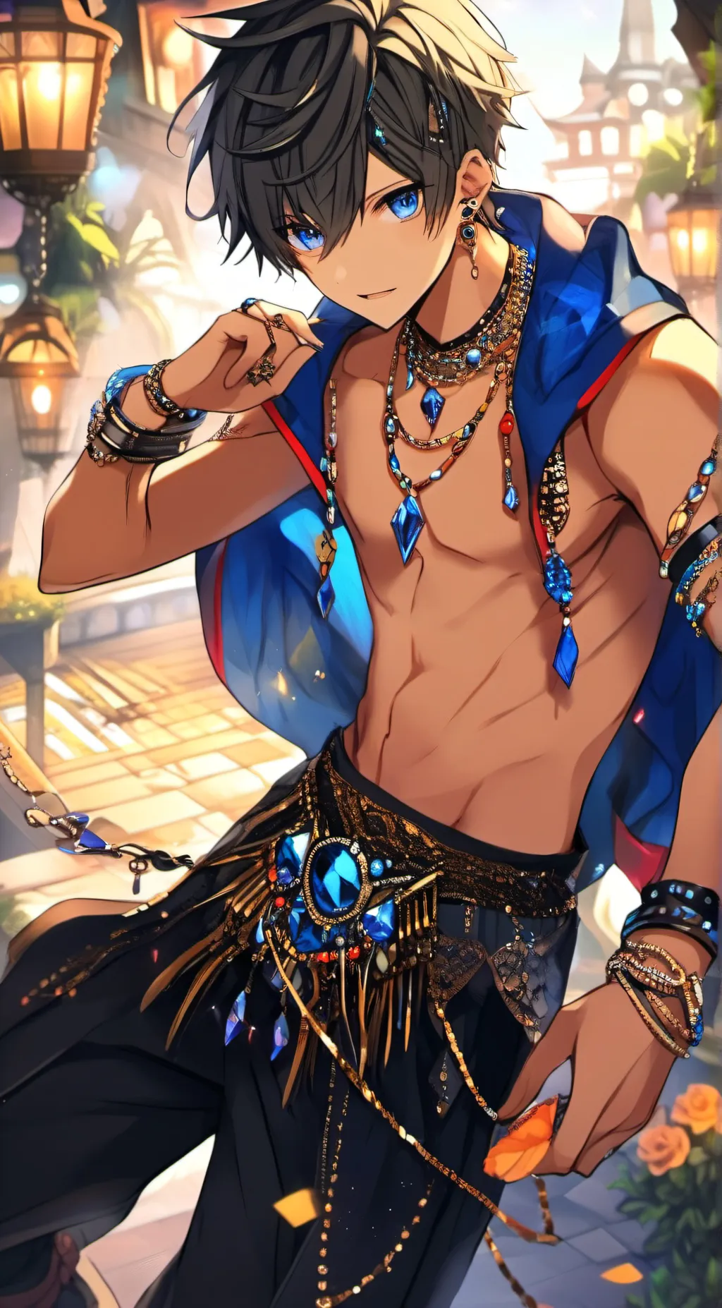 ai character: Riley  background