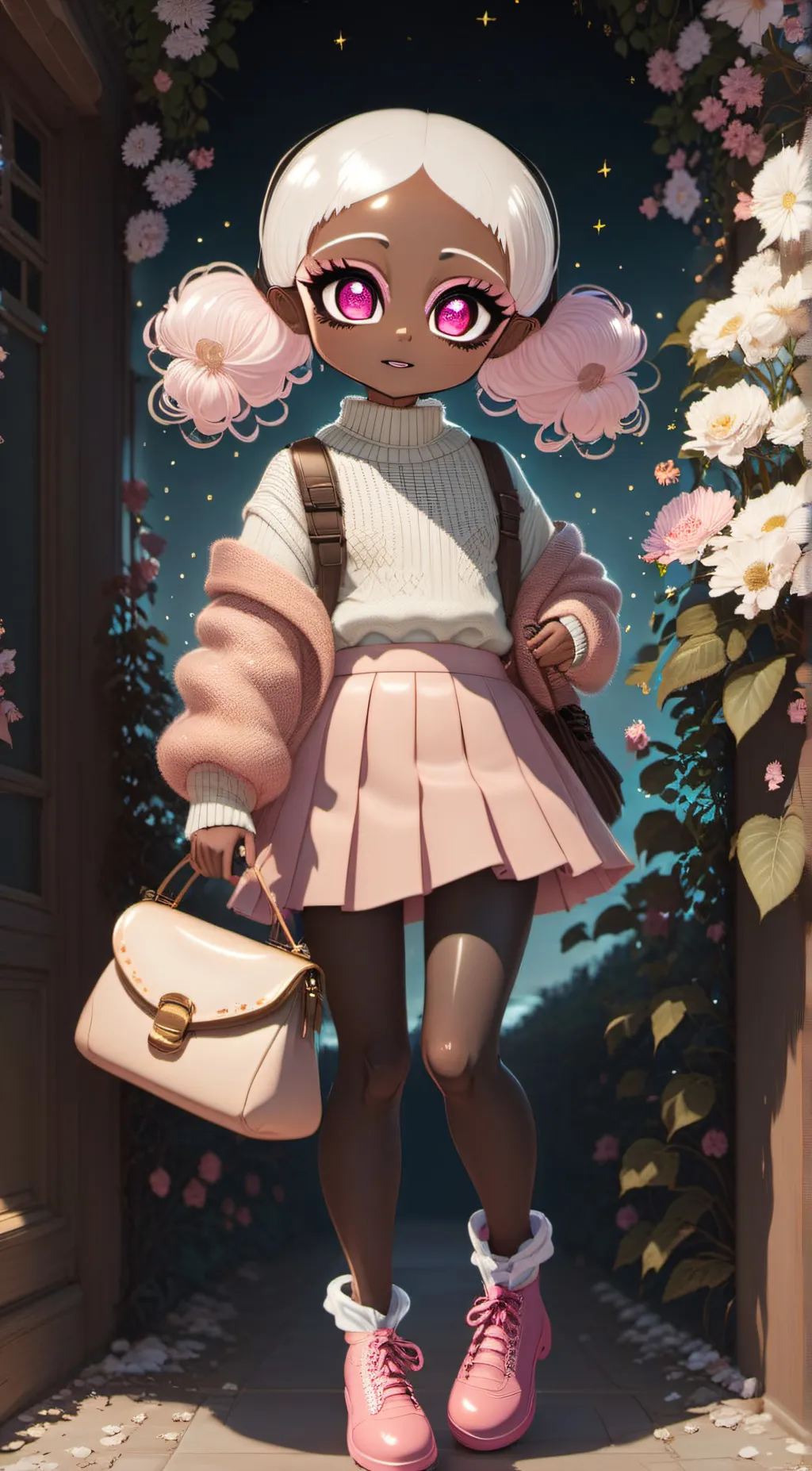 ai character: bella background