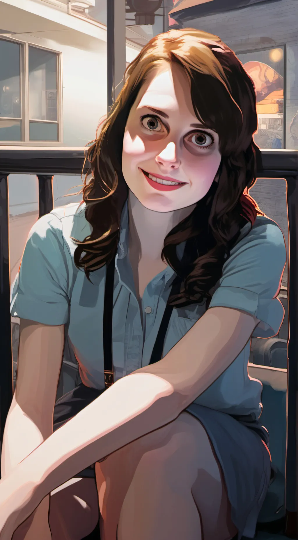 ai character: Raven background