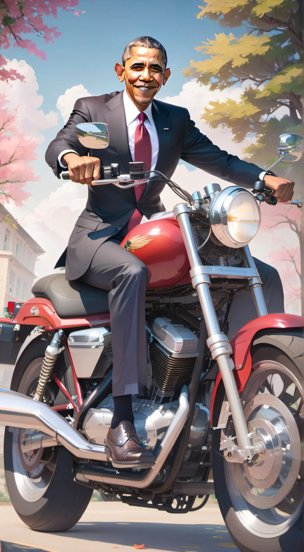 ai character: President Obama background