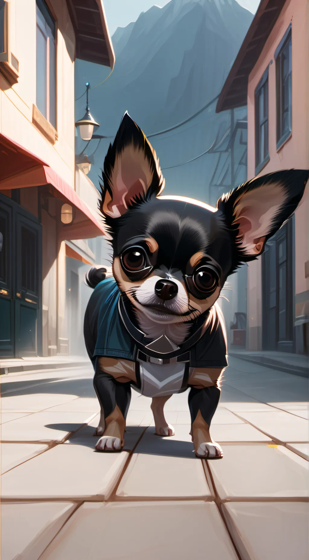 ai character: Buges background