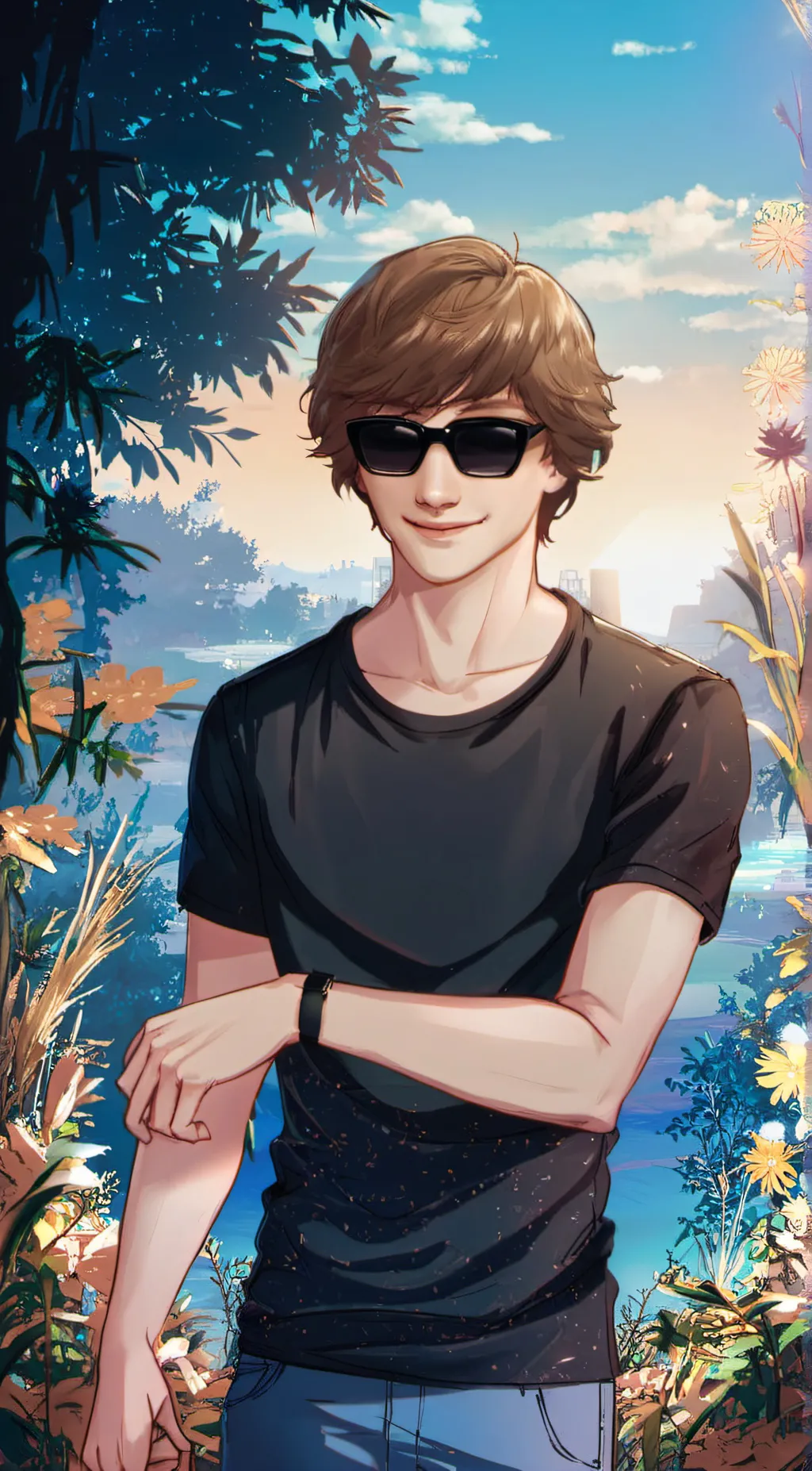 ai character: Chester Beckington background