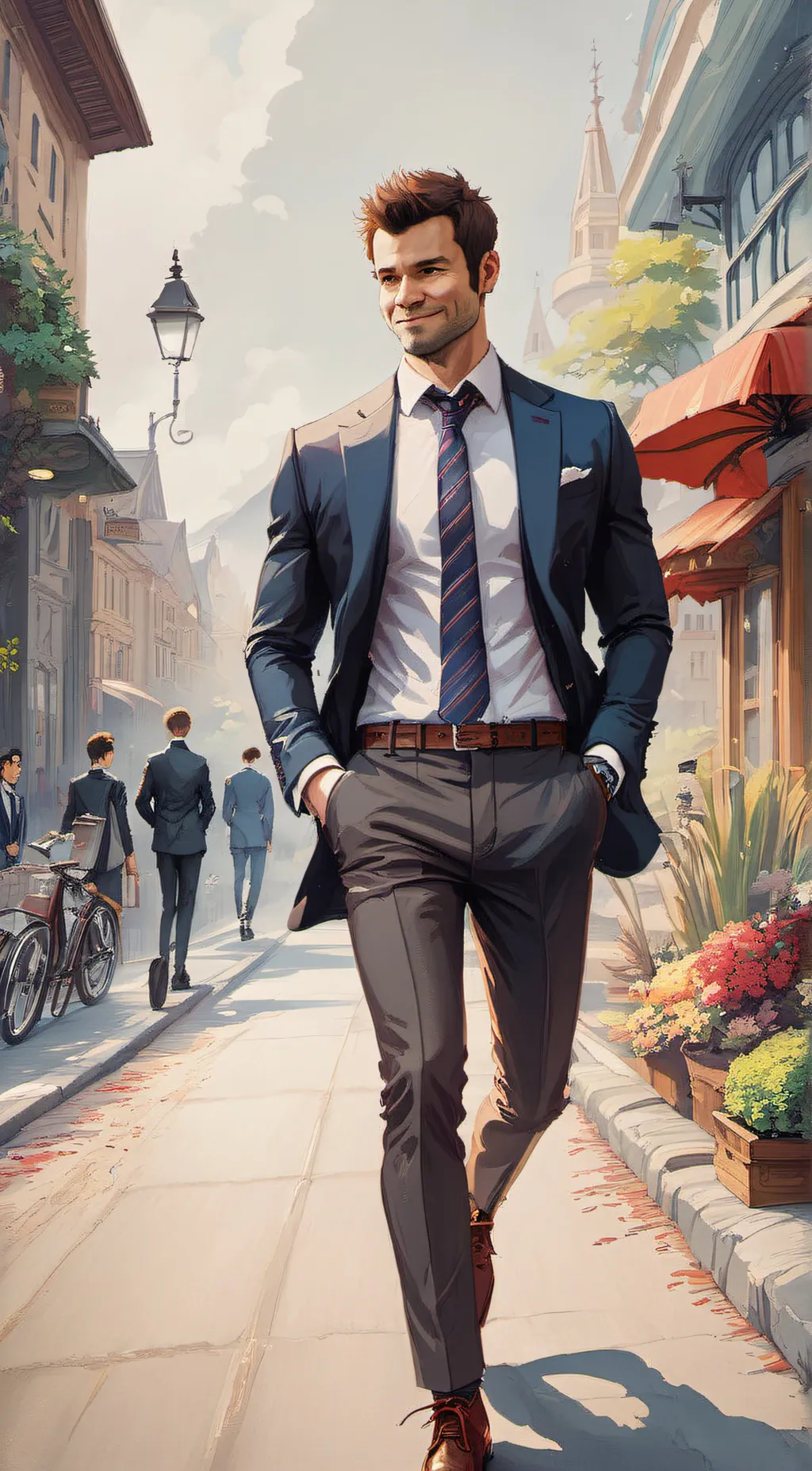 ai character: Elijah Mikaelson   background