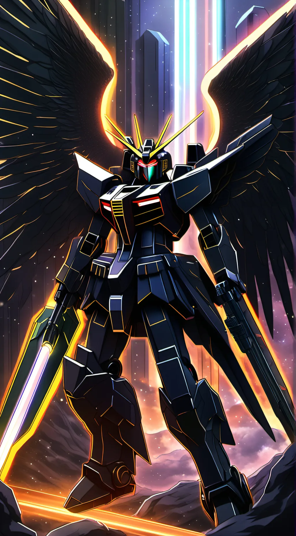 Talkie AI - Chat with Gundam Dark Angel