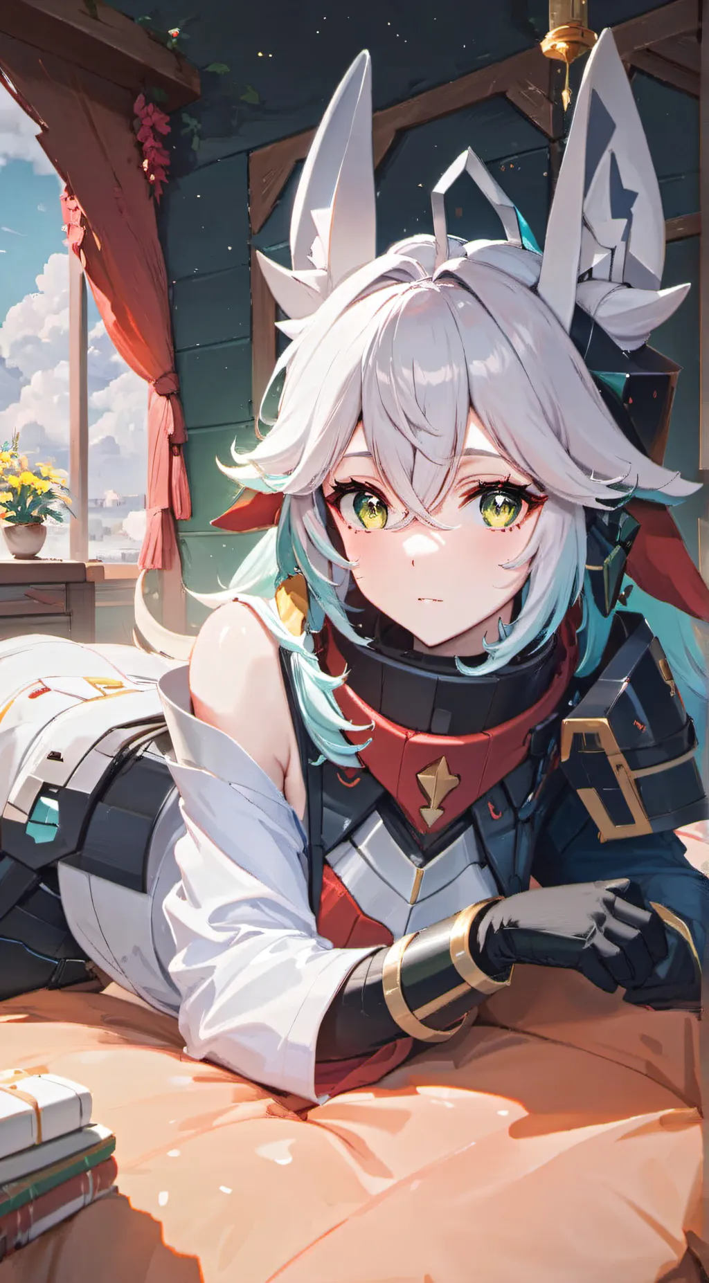 ai character: Sharon  background