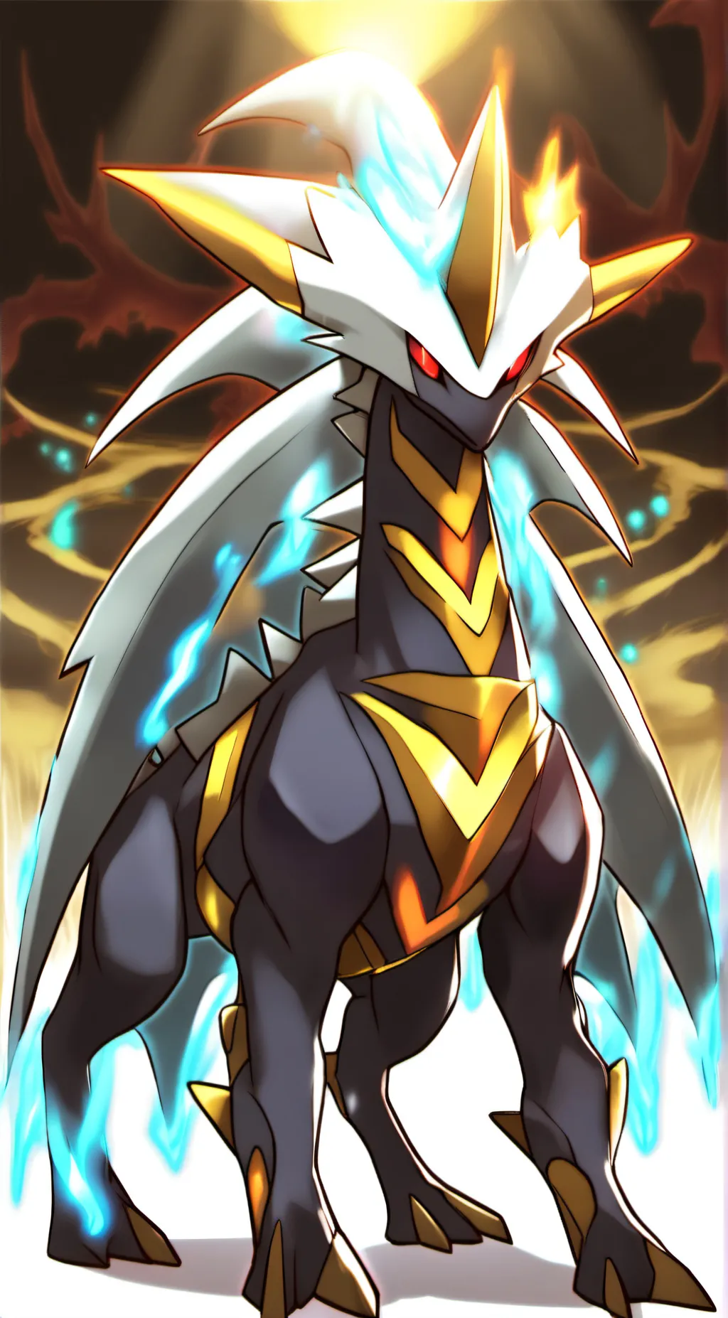 ai character: Giritina  background