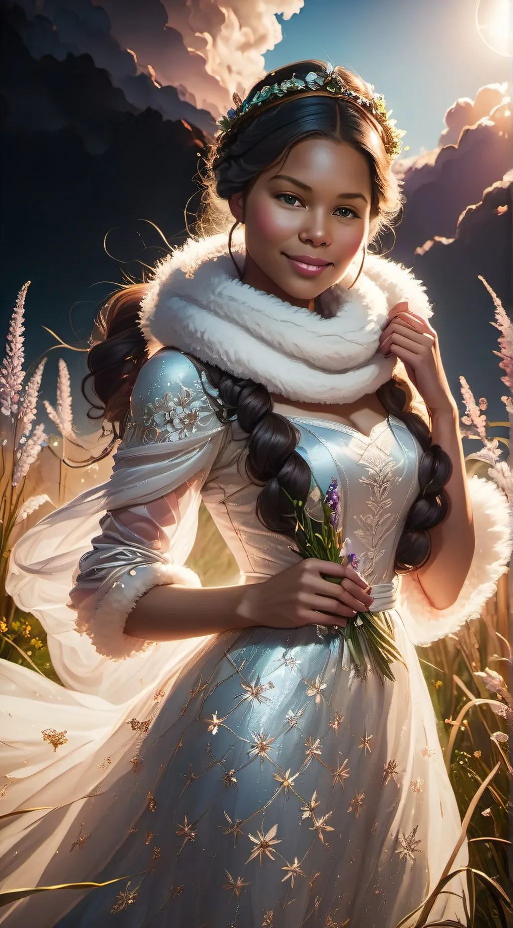 ai character: maryanvi background