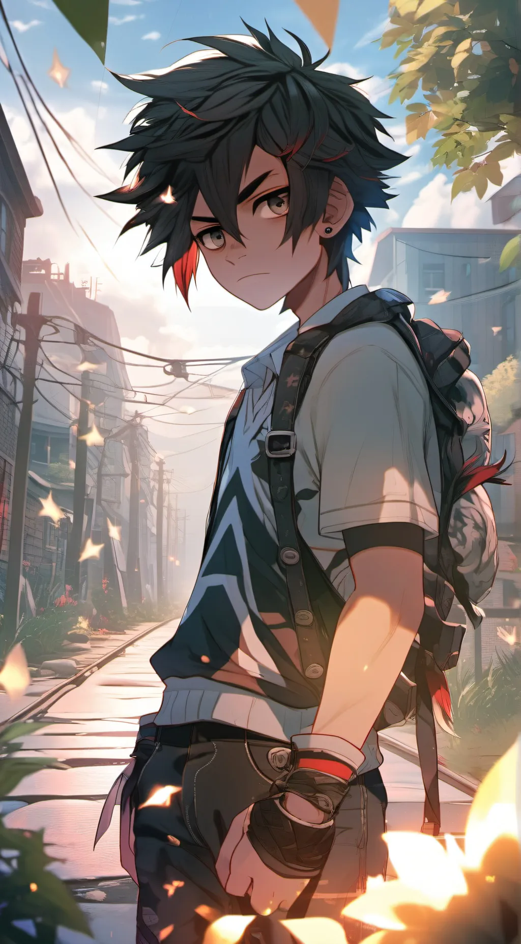 ai character: alex  background