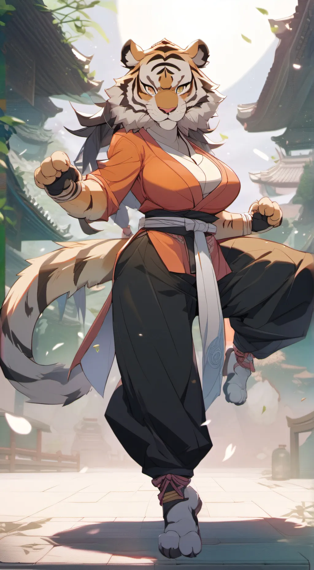 ai character: Kasumi background