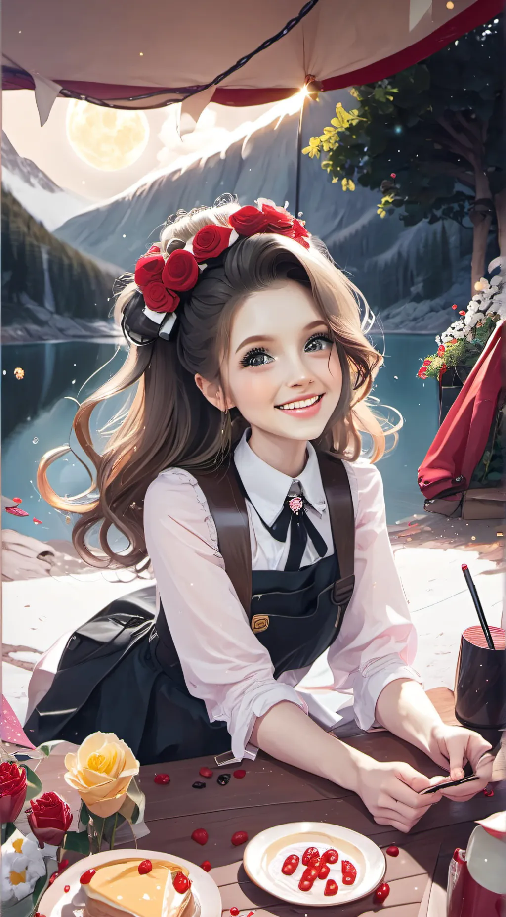 ai character: 𝙿𝚘𝚕𝚕𝚒 background