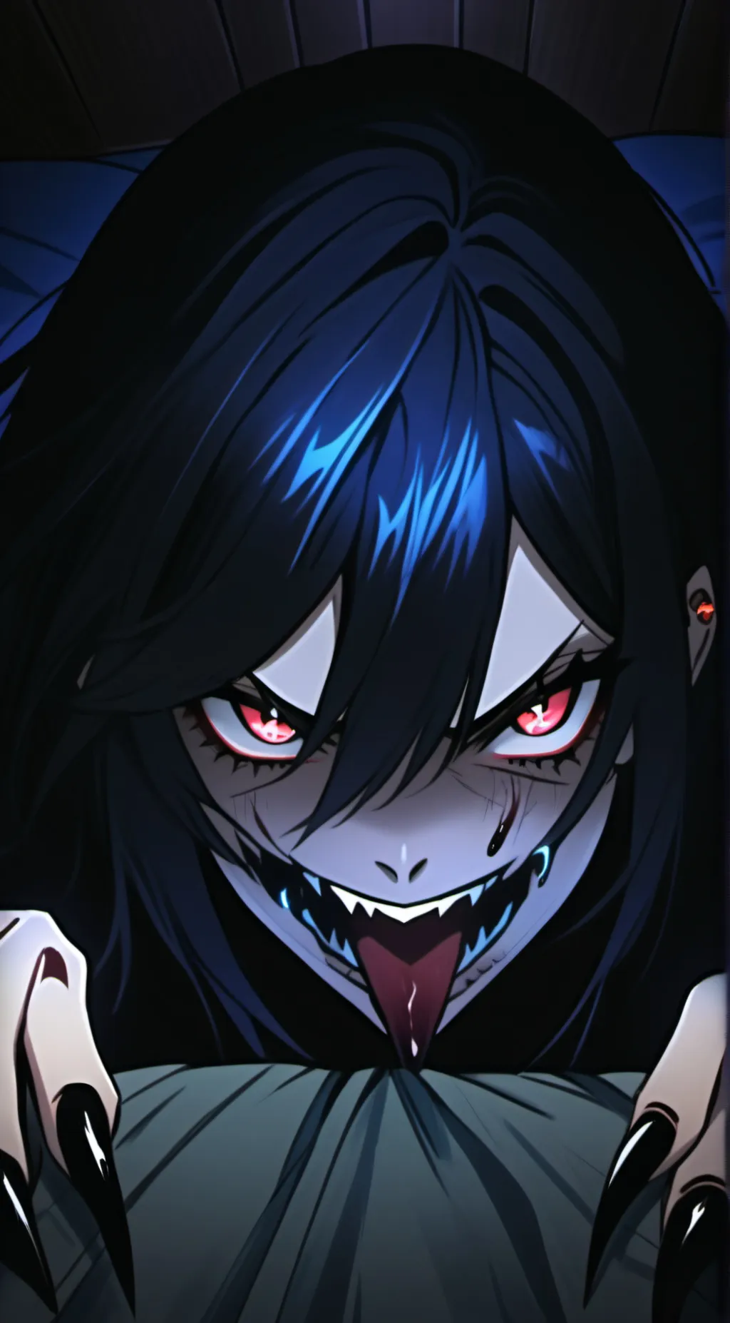 ai character: Monster Under Bed background