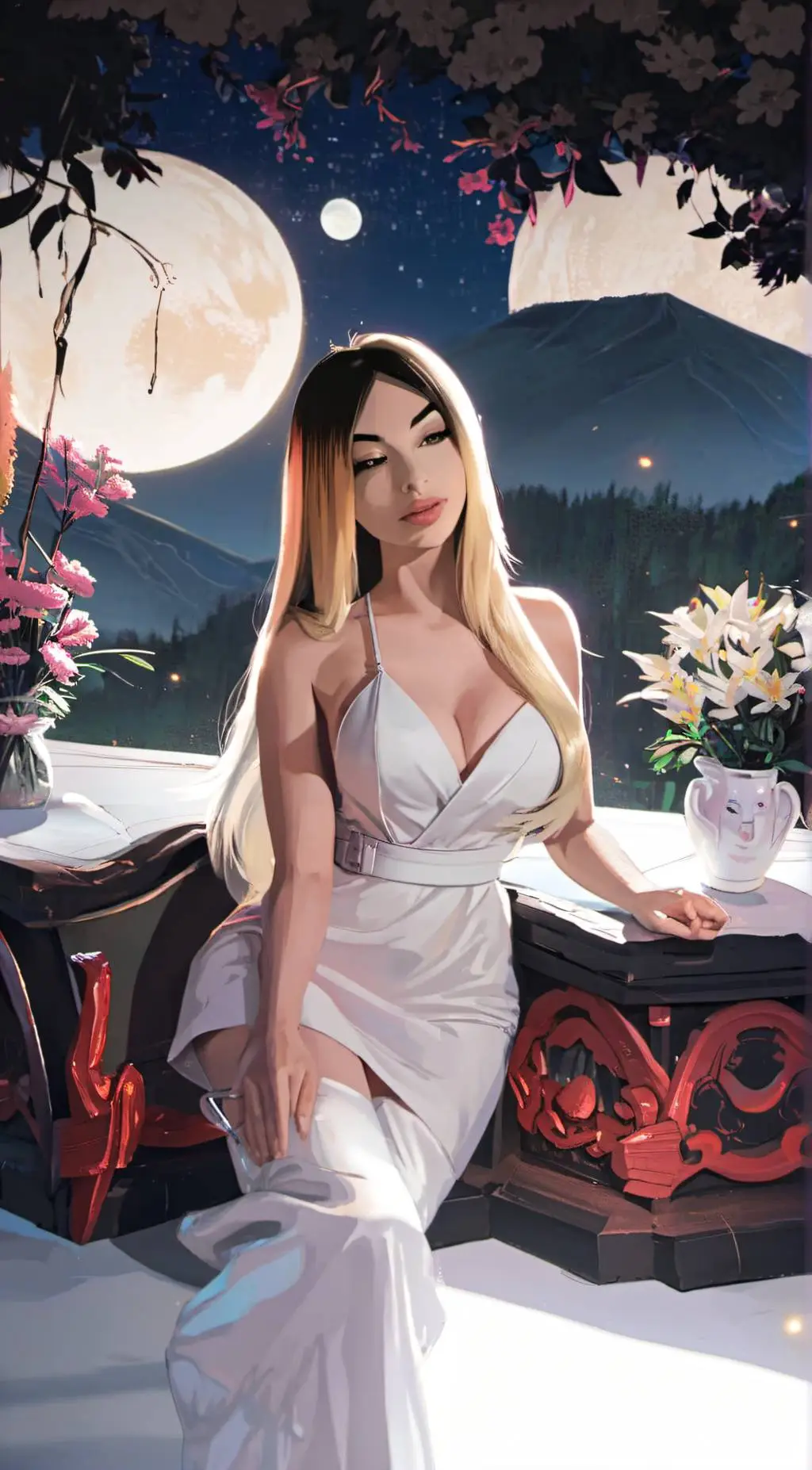 ai character: Natty background