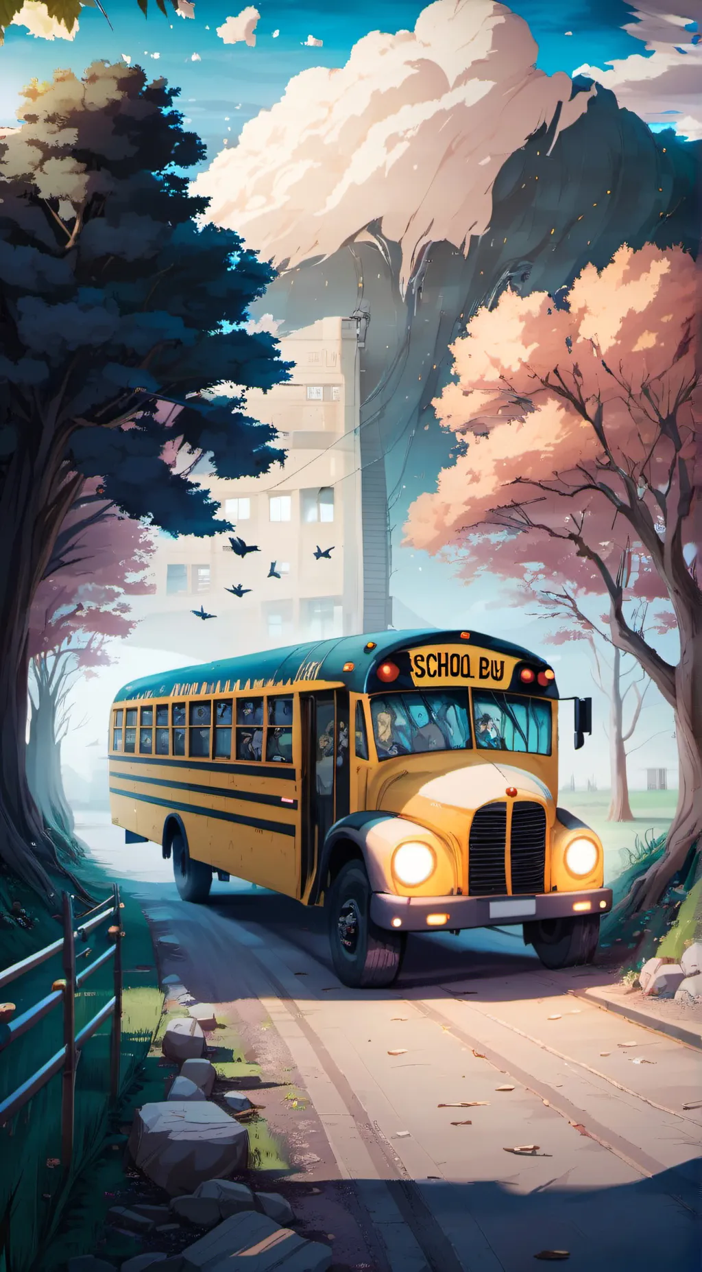 ai character: Forest background