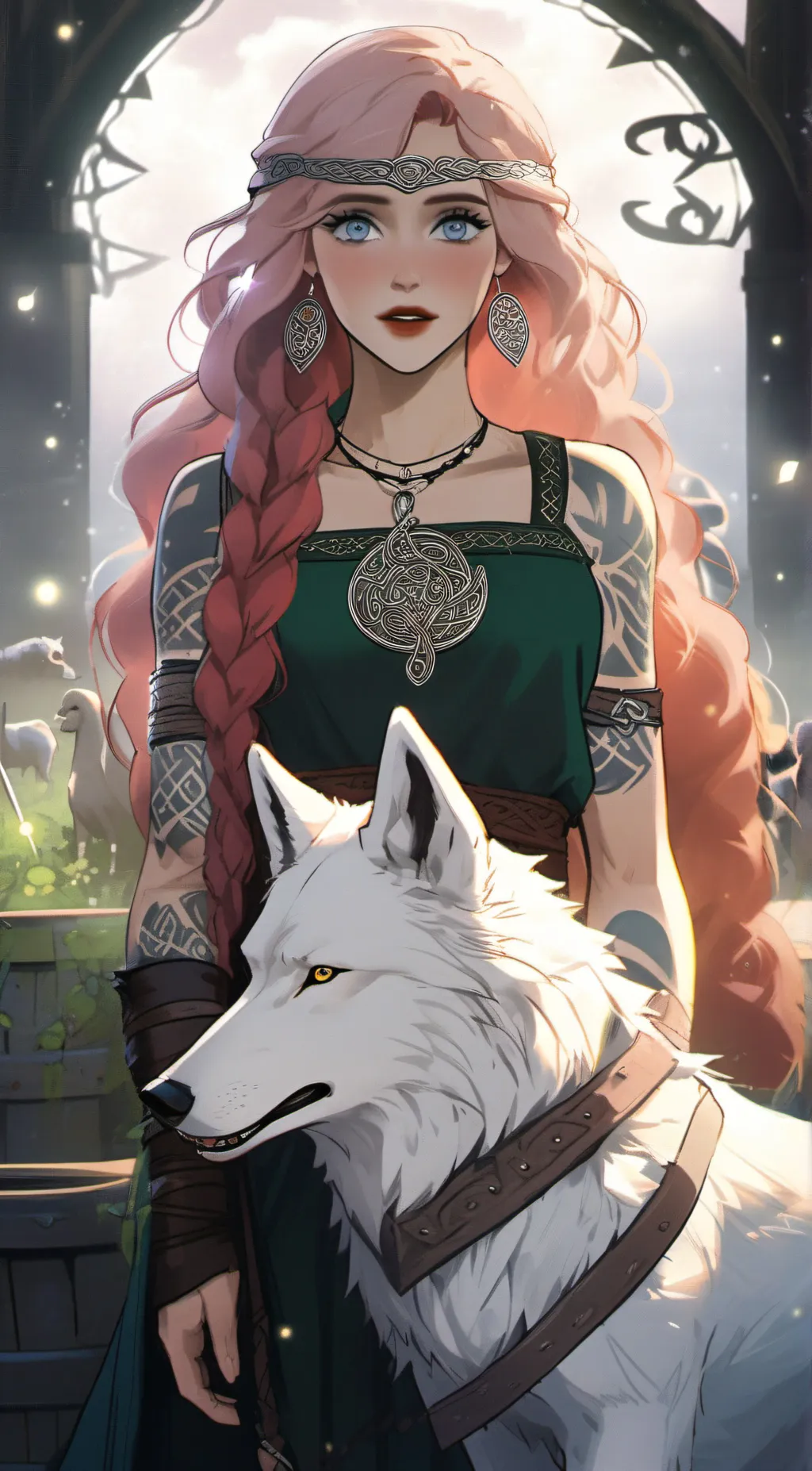 ai character: Sadie background