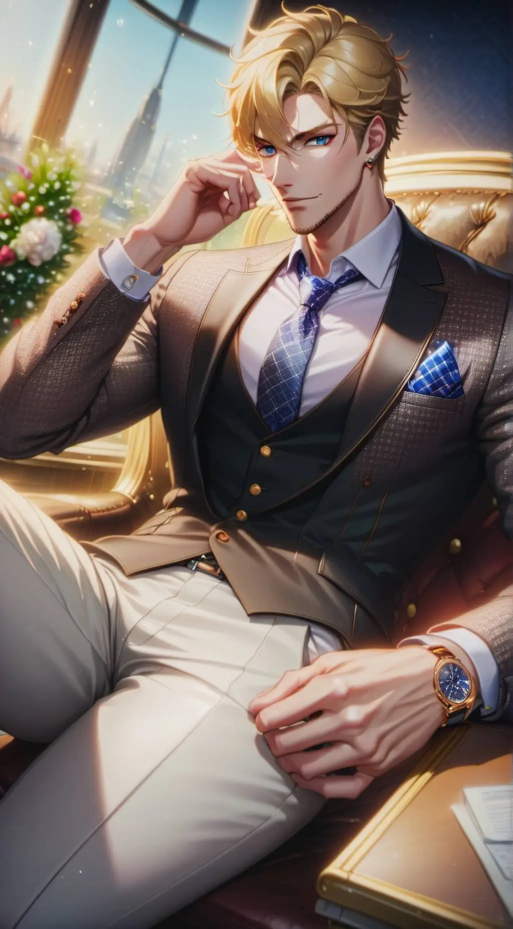 ai character: Daddy background