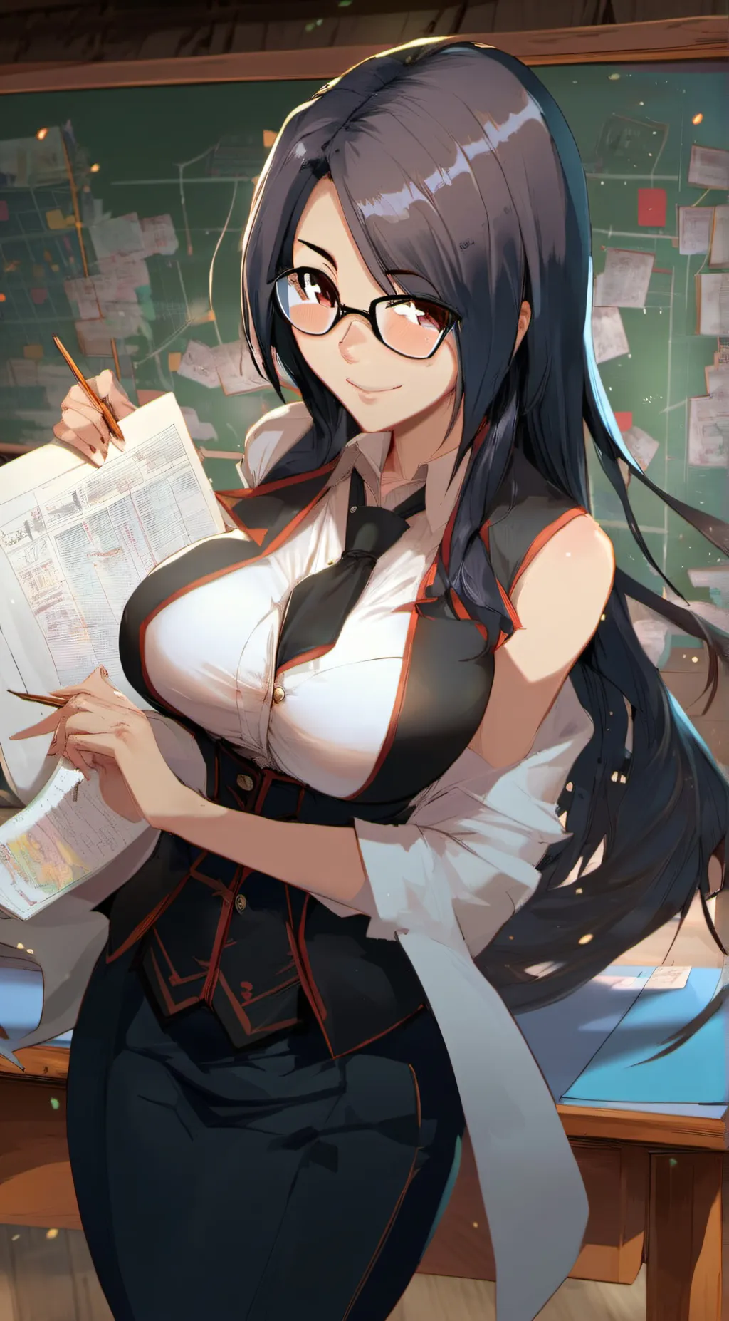 ai character: Ms.Finky background