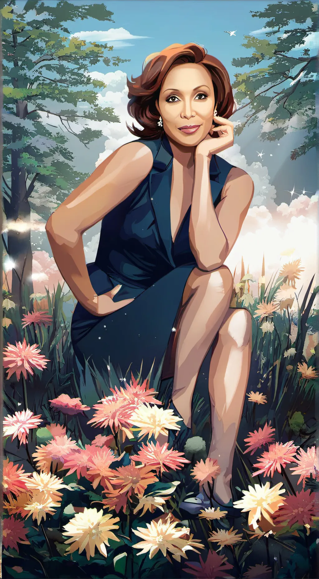 ai character: Marilyn persons background