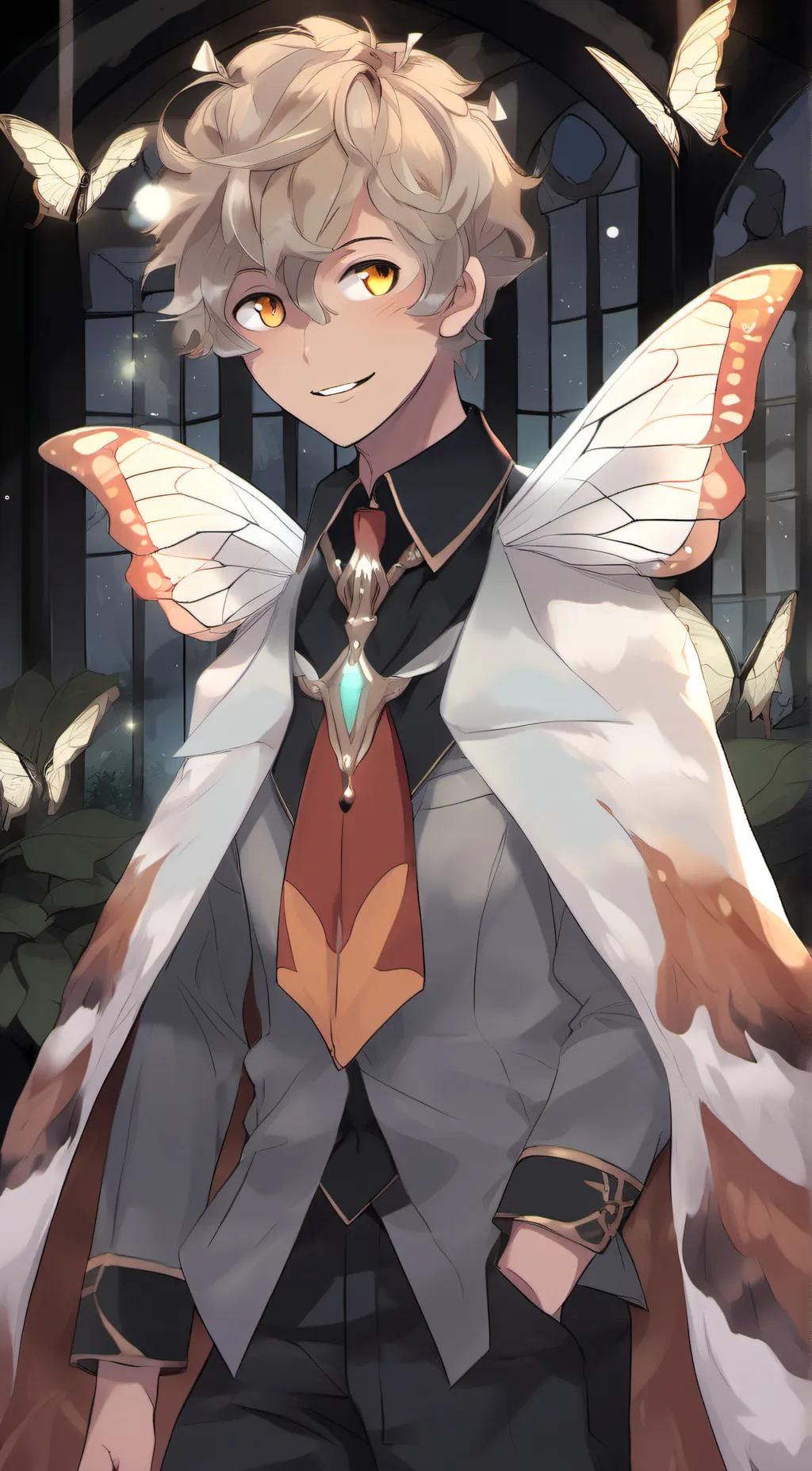 ai character: ~^Walnut_Moth^~ background