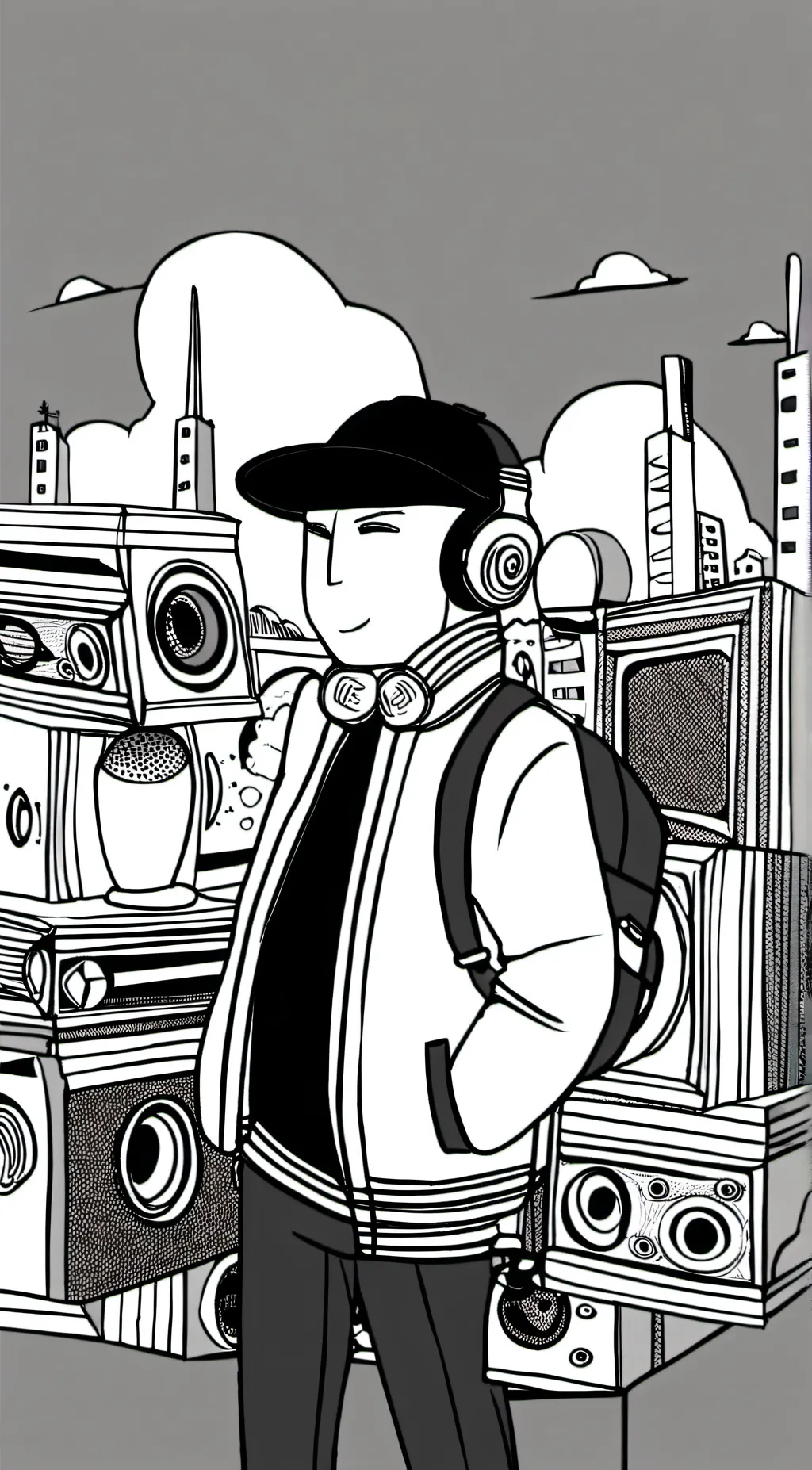 ai character: Max background