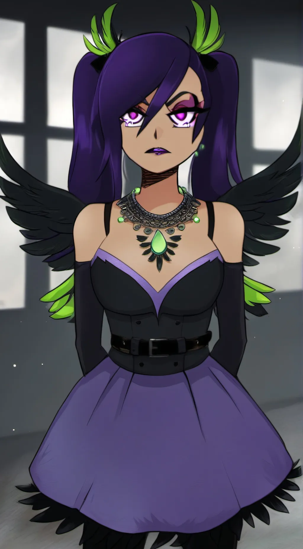 ai character: Princess Swan  background