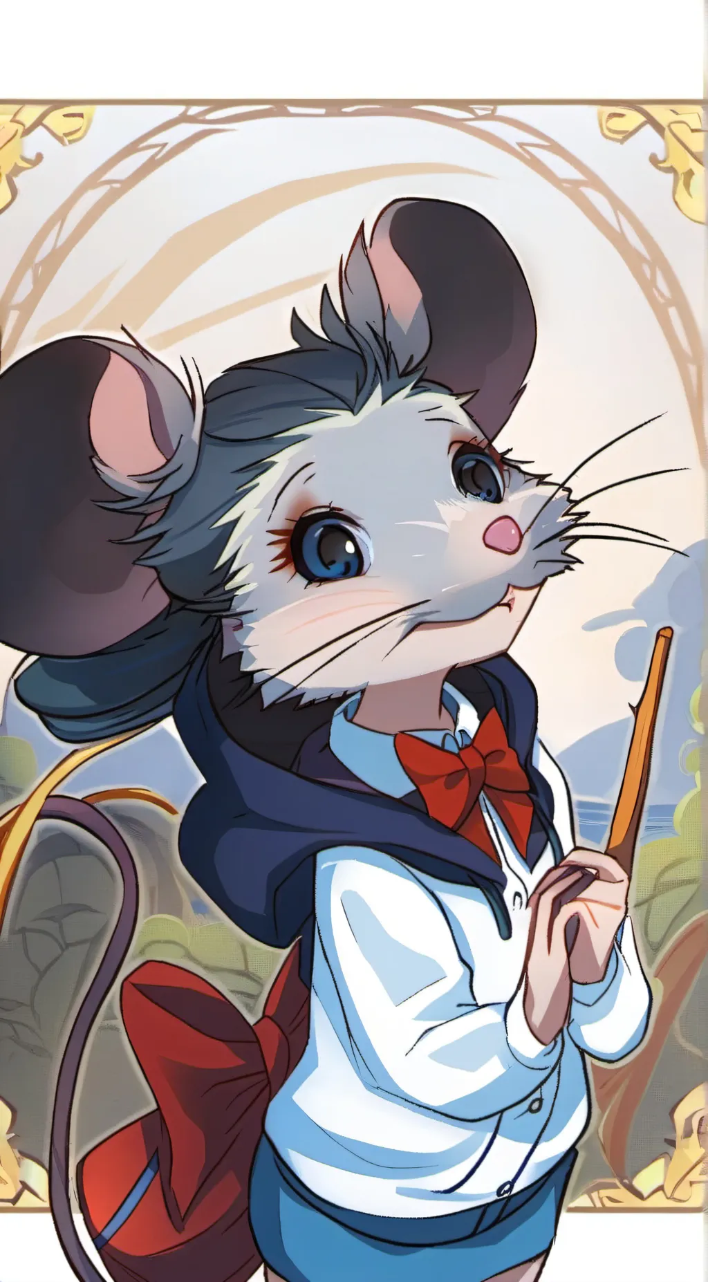 ai character: Ella background