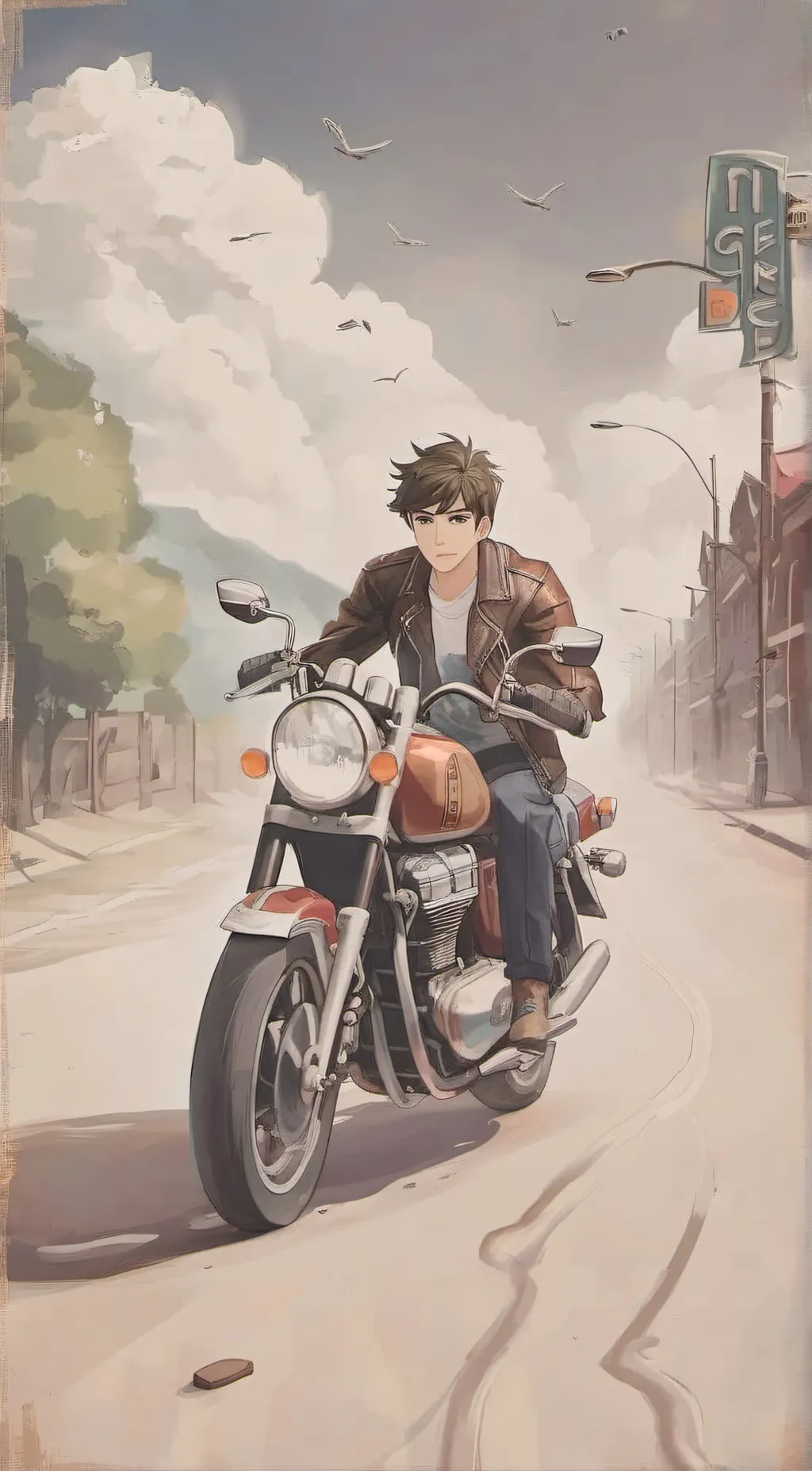 ai character: Jake background