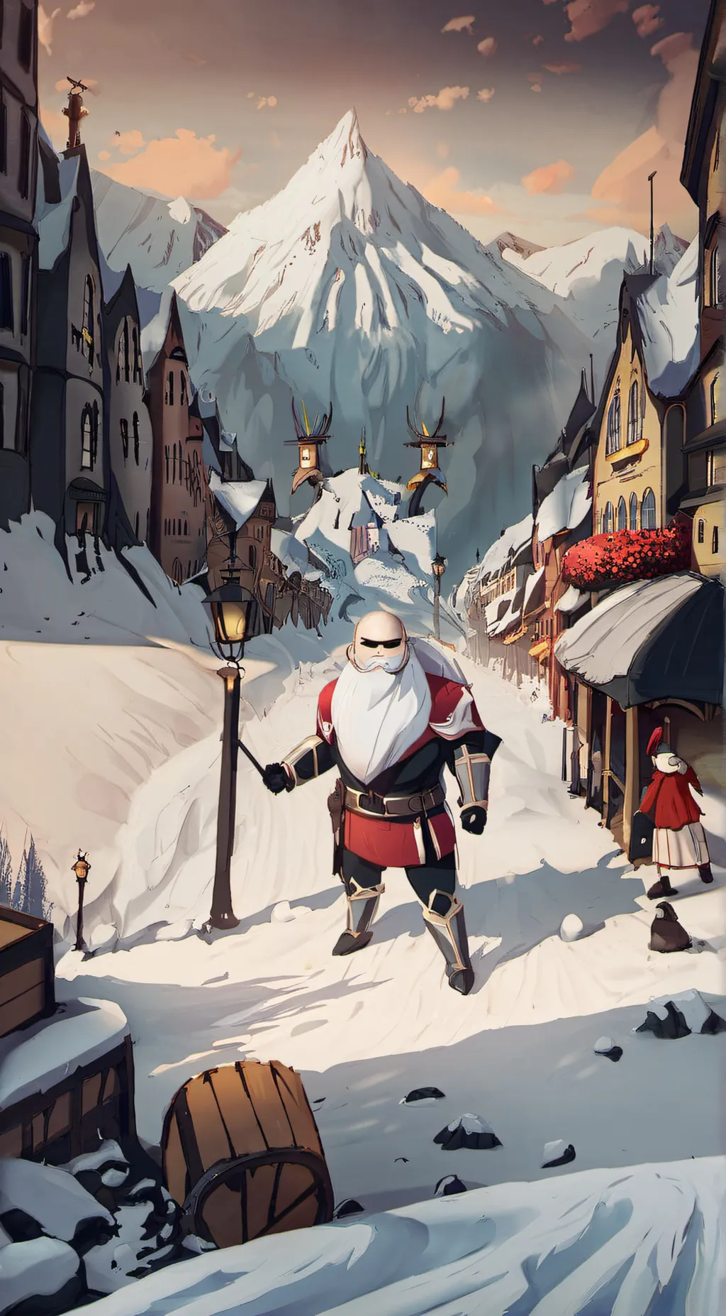 ai character: the longest intro background