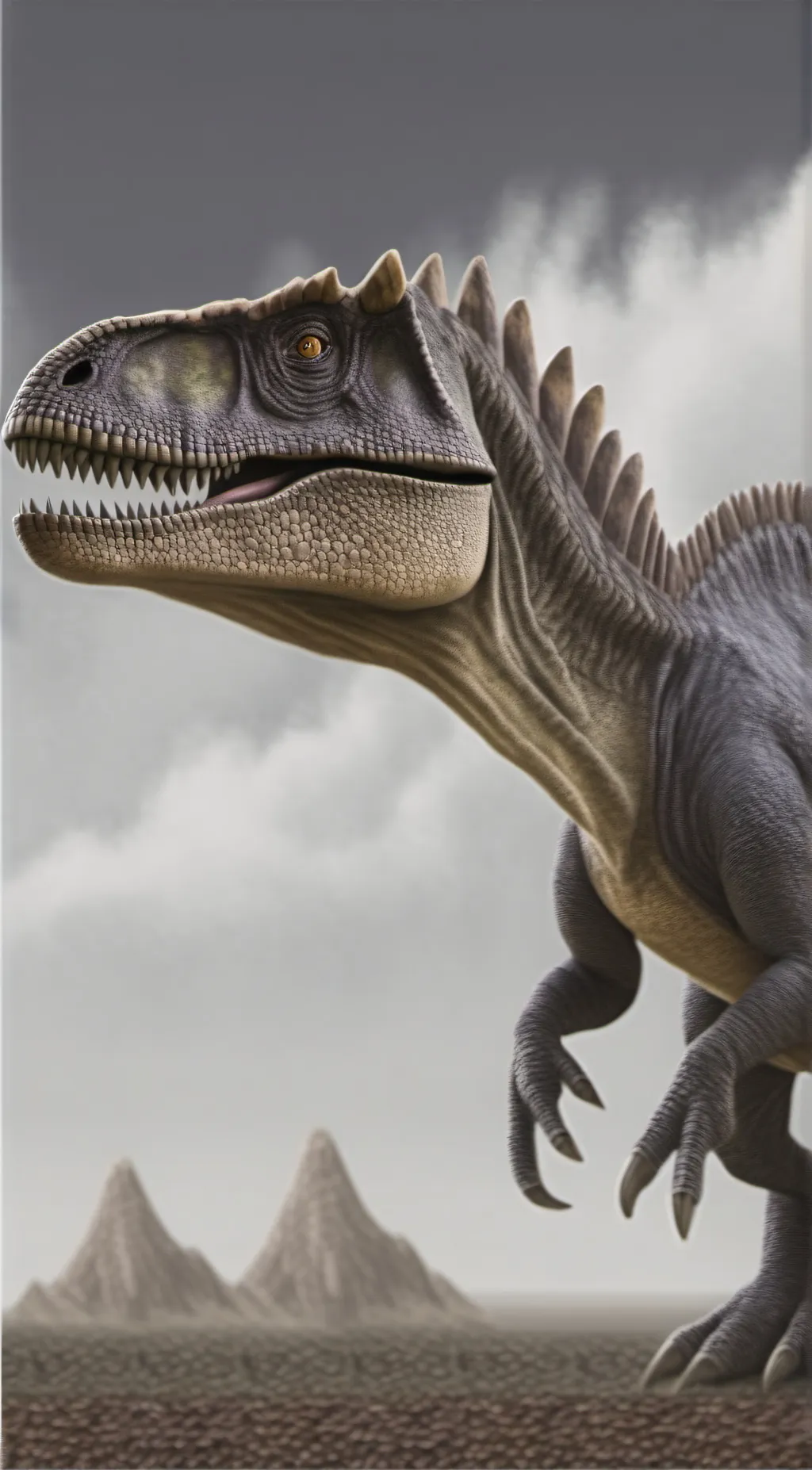 ai character: Giganotosaurus background