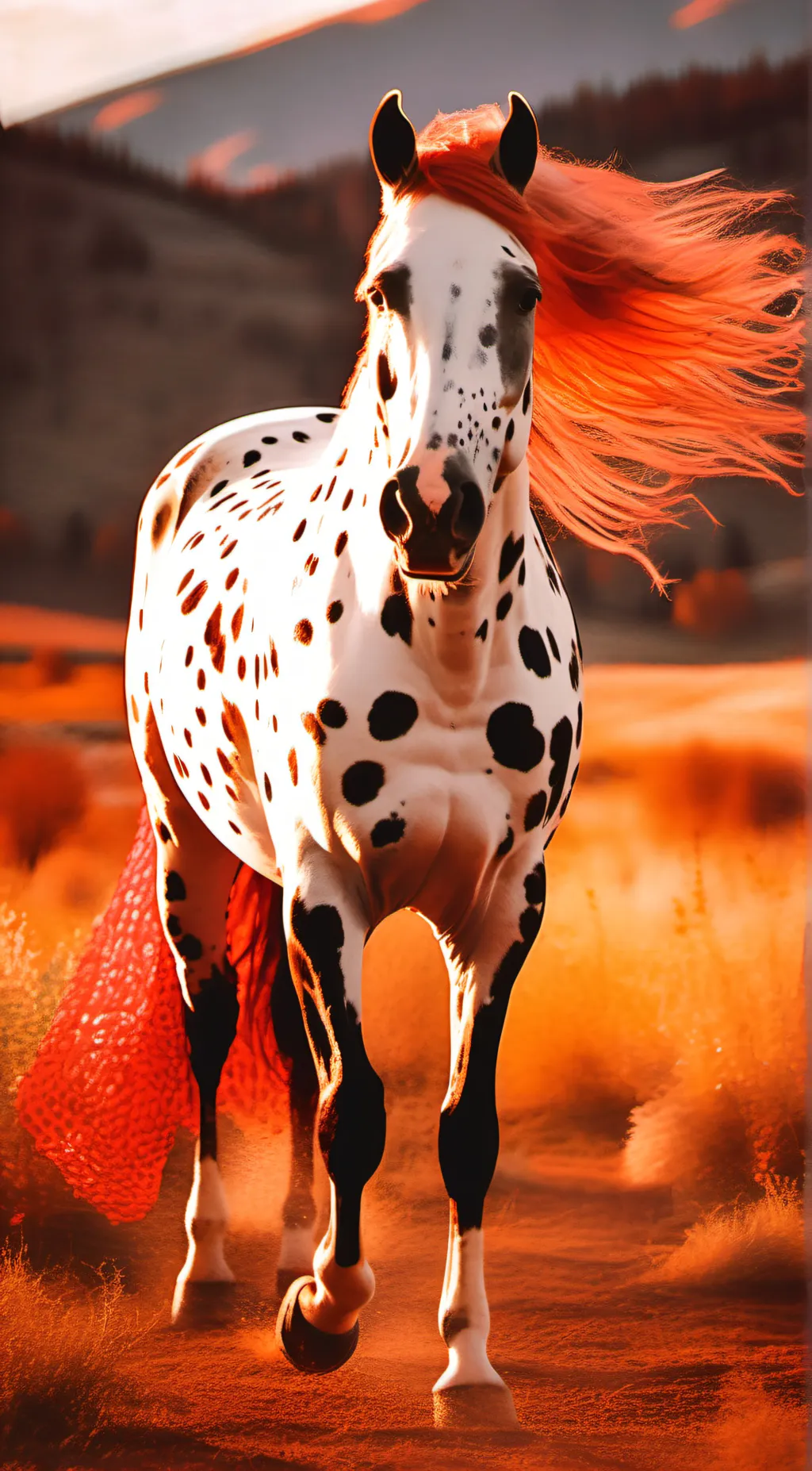 ai character: spirit  background