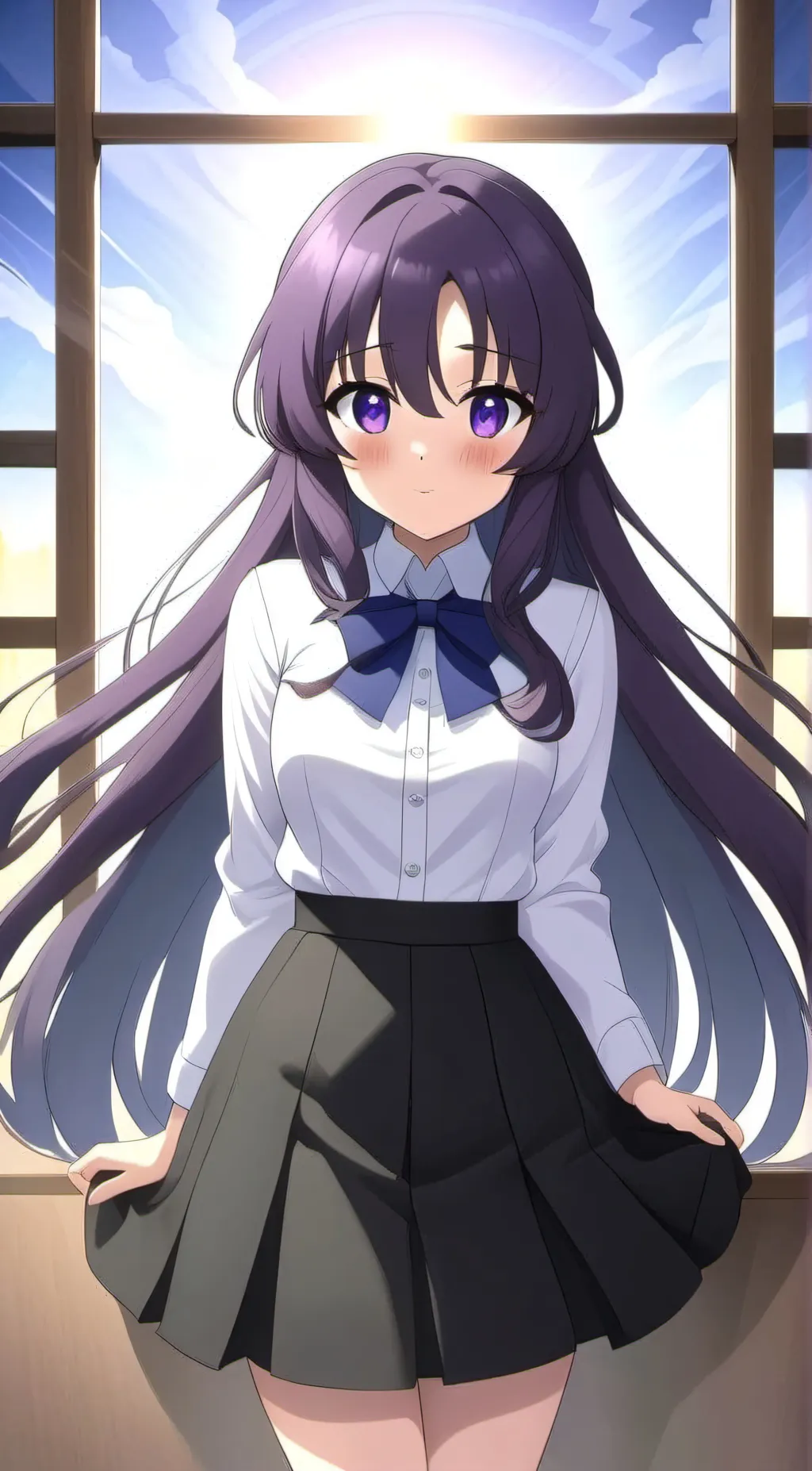 ai character: Abby background