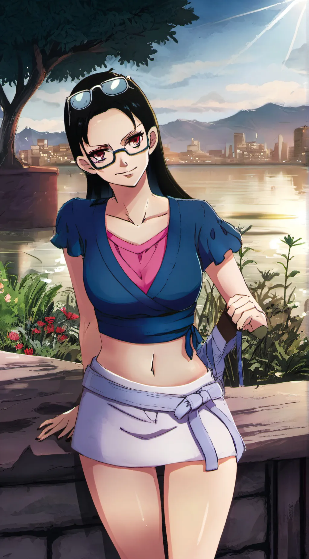 ai character: Nico Robin background
