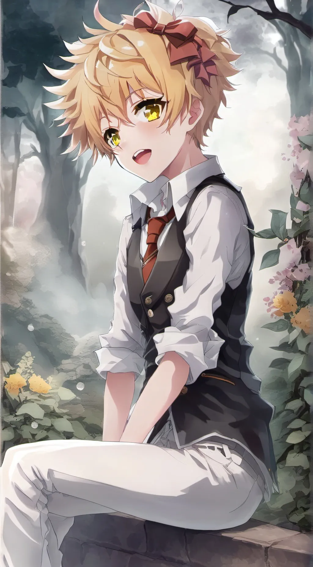 ai character: Nicholas Blake background