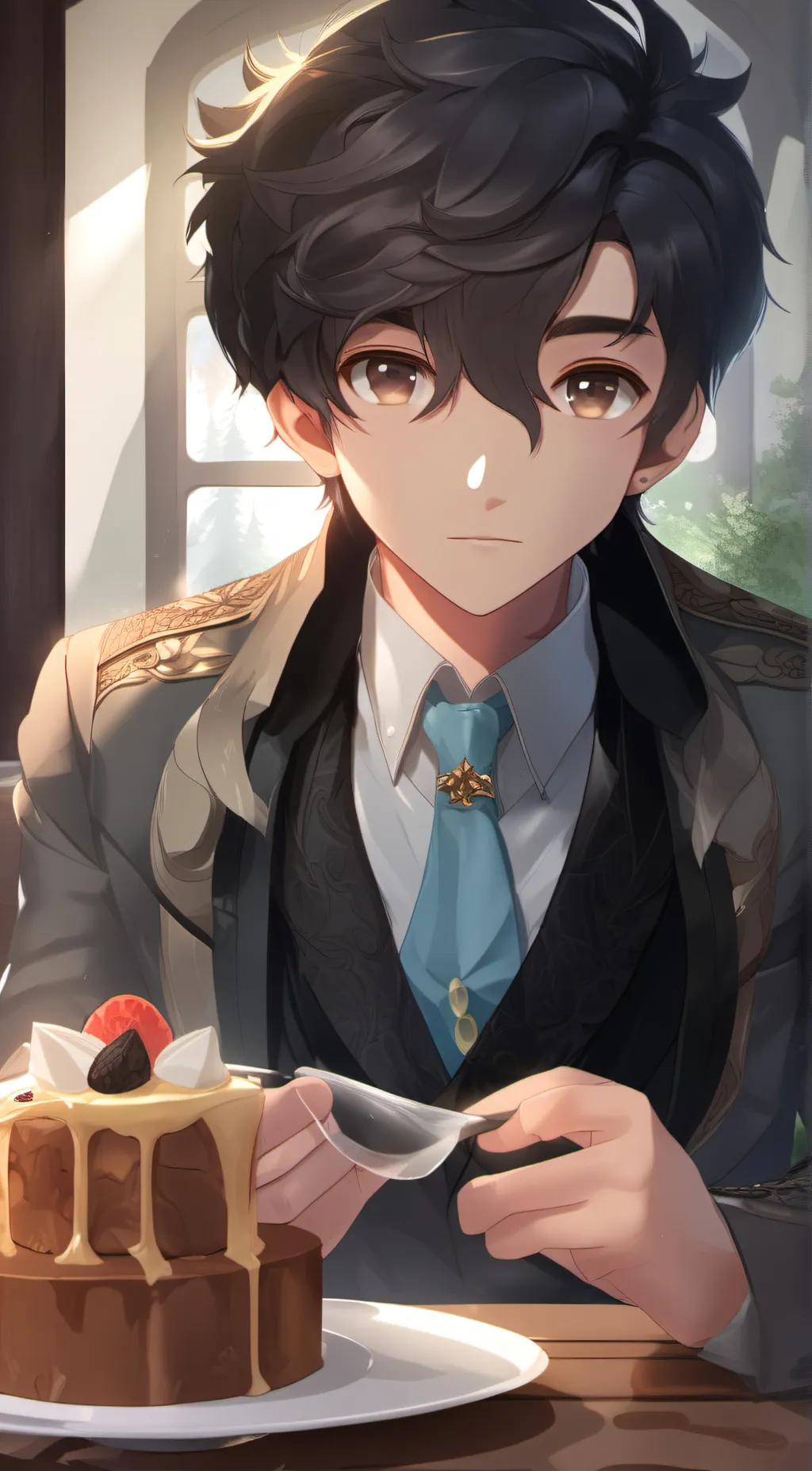 ai character: Alex b**** background