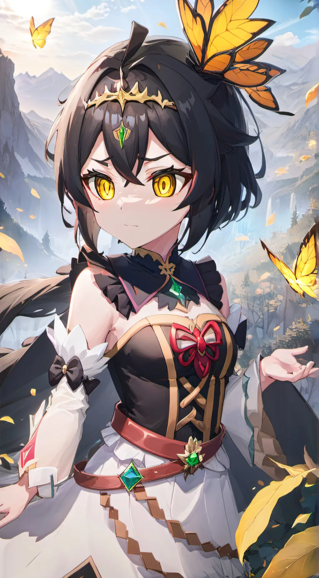 ai character: Monarch background