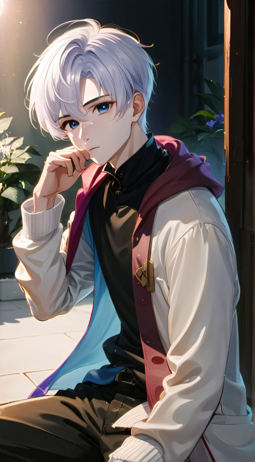 ai character: John  background