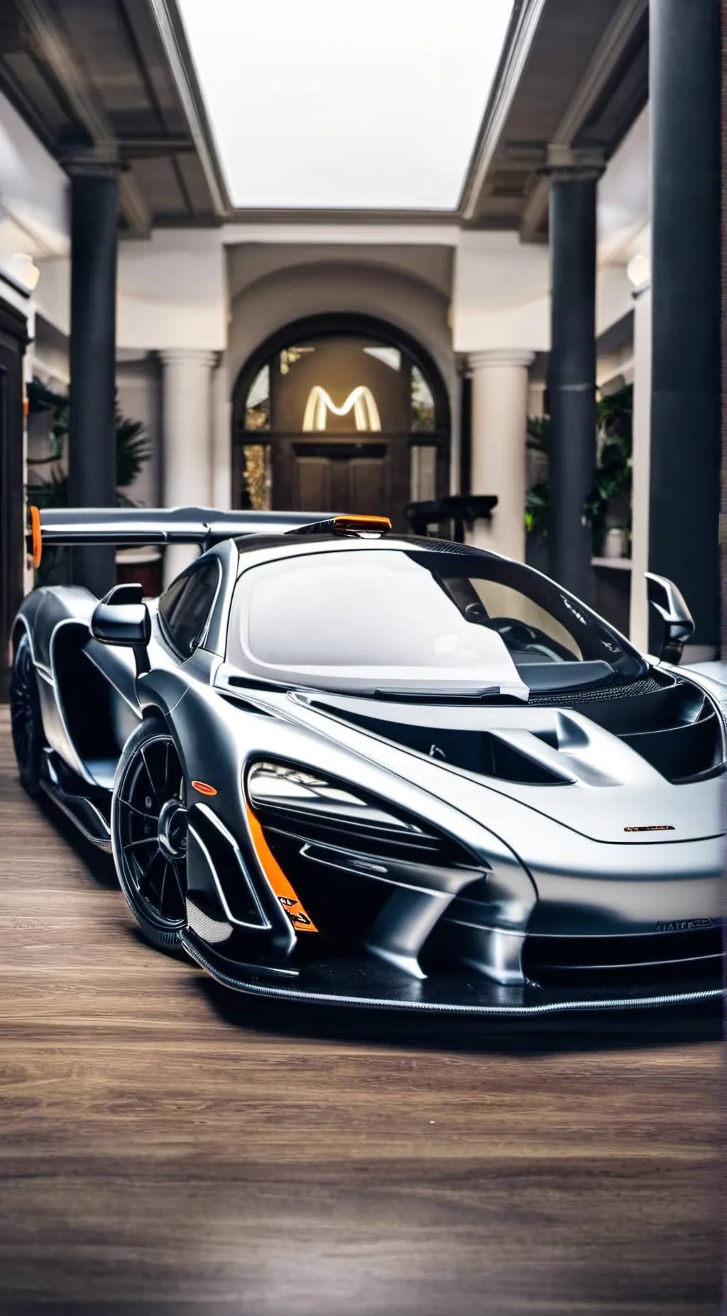 ai character: McLean McLaren  background