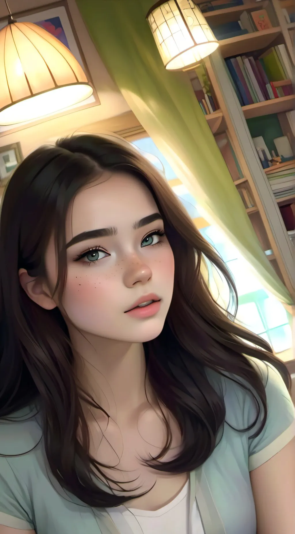 ai character: Iris background